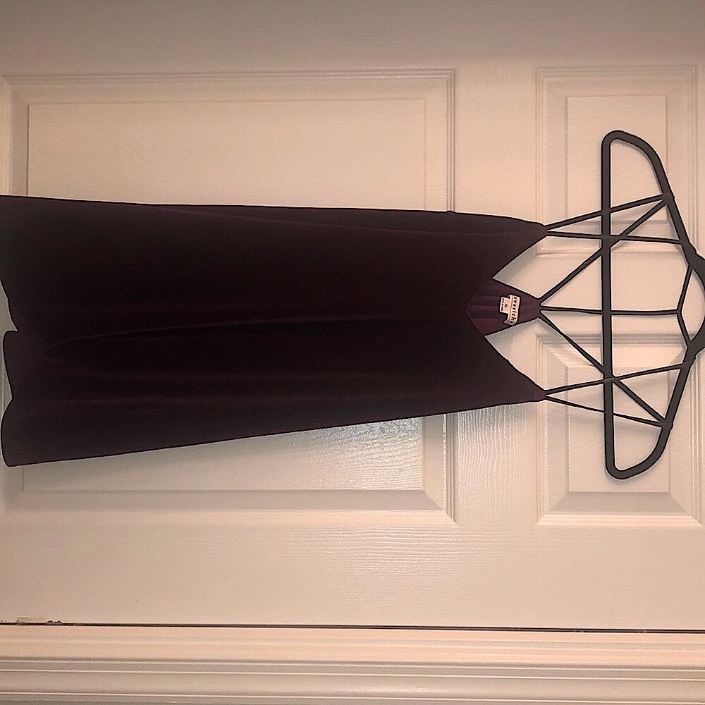 Velvet flowy dress